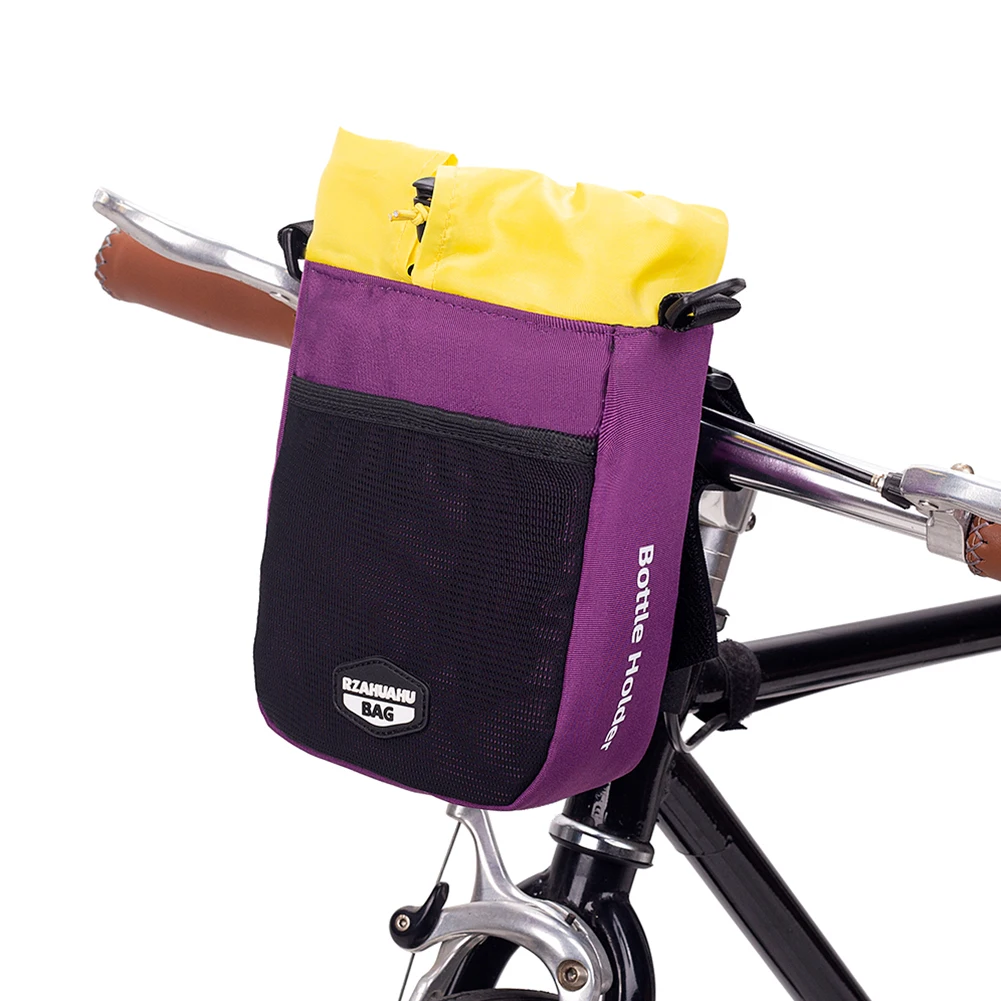 

BICYCLE Bag Front Frame Insulation Bag 2.5L Large Capacity Water Bottle Carrier Handlebar Bags Scooter Electric Mountain Bike