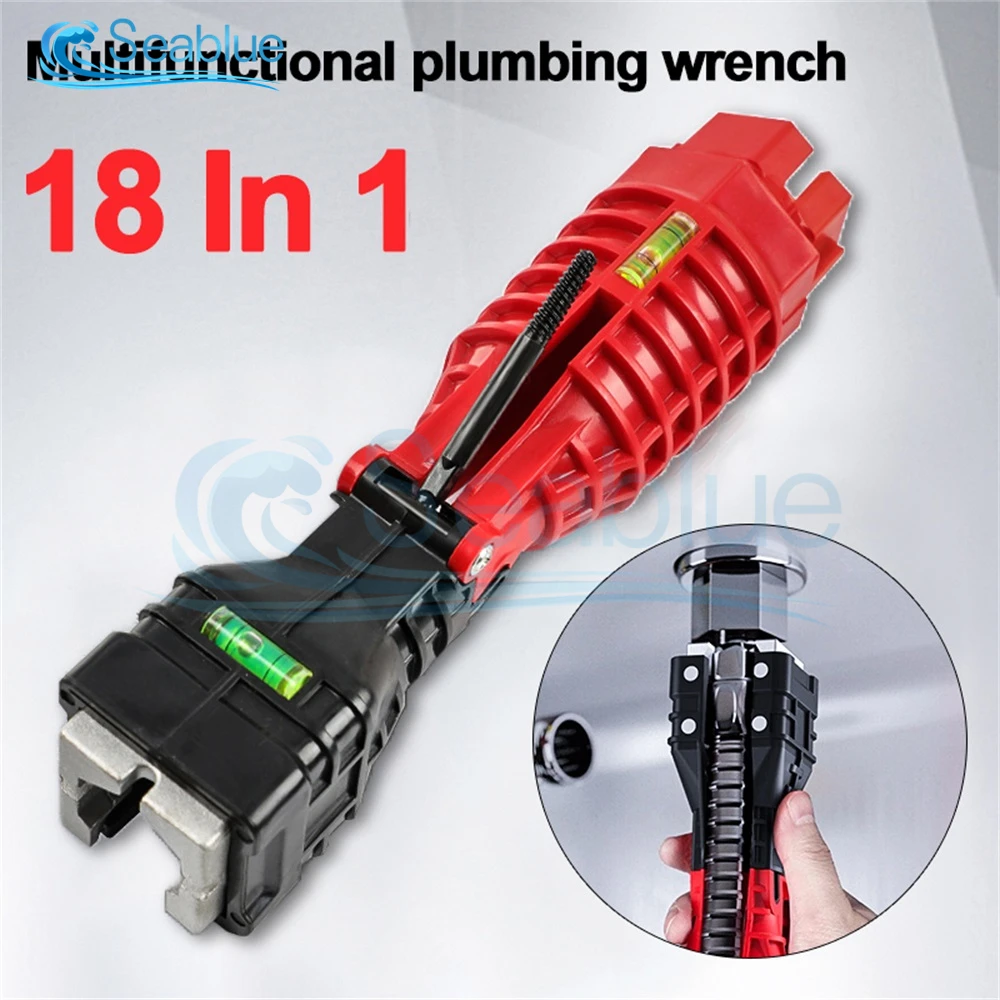 

Универсальный сервисный ключ для смесителя 18 в 1, с двойной головкой, для монтажа радиатора