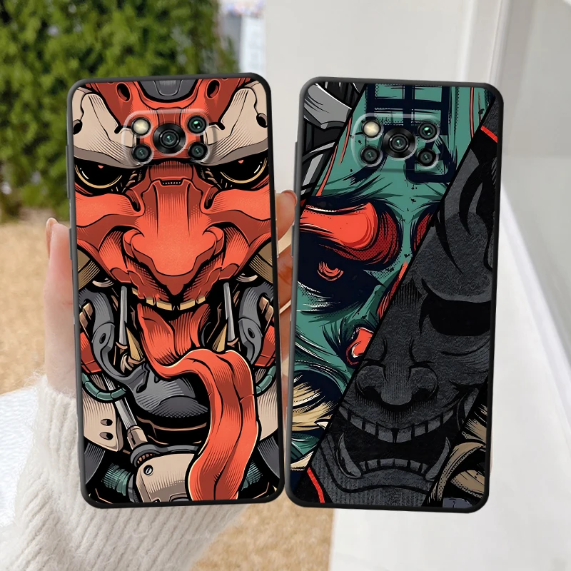 Фото Креативный чехол-накладка Creative Samurai для телефонов Xiaomi Poco F8, C61, C71, M3, M4, M7 Pro, F1, X3, X4, X5, X7 Pro, C50, F3, M5, C75 №4
