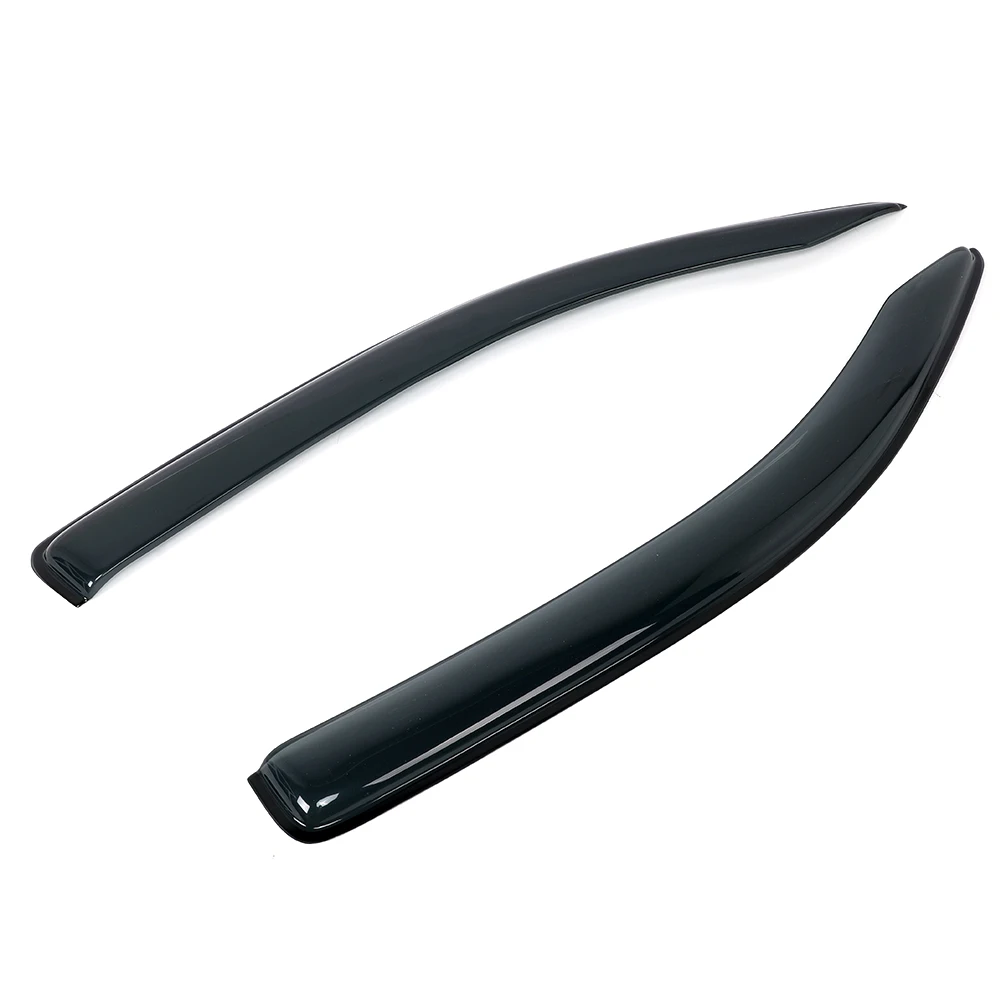 

2pcs Smoky Window Visor Shades Sun Rain Guard Fits for Toyota HIACE 2019-