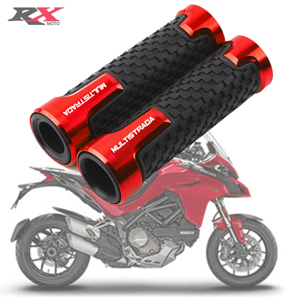 

For Ducati MULTISTRADA 1200/S/GT 2010-2016 2015 2014 2013 2012 Motorcycle 7/8"22mm Anti-Slip Handle Bar Handlebar Hand Grips