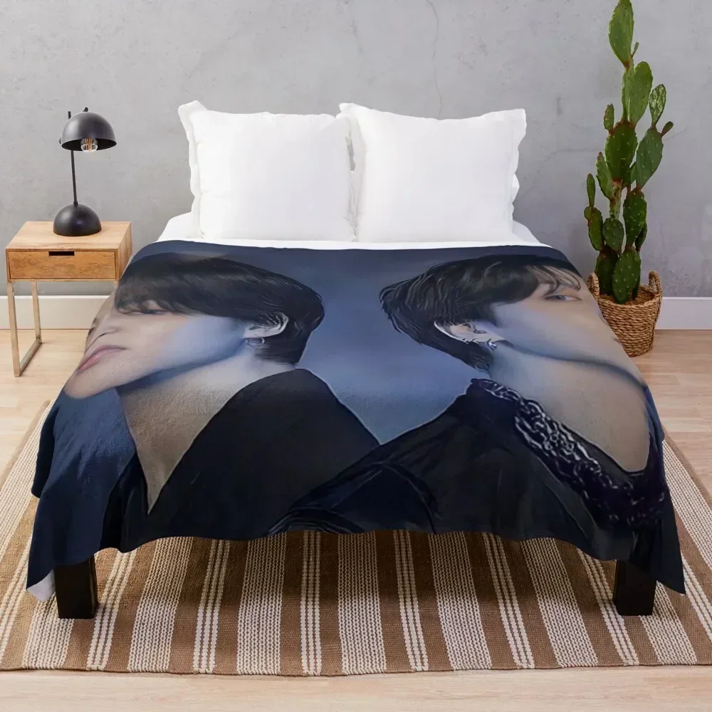 Одеяло Jikook косплей аниме одиночные мягкие большие роскошные одеяла