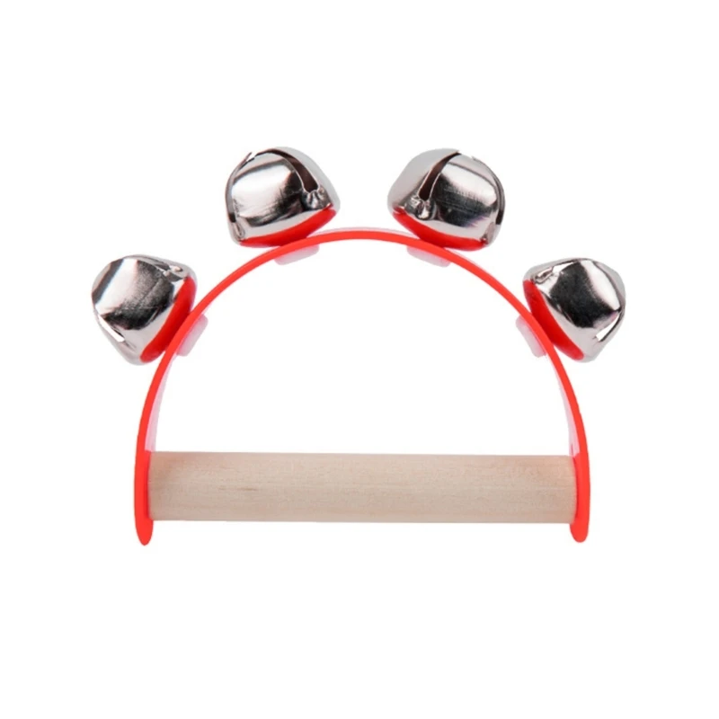 

Kids Jingle Bell Finger Training Toy Percussion Instruments Wrist Bells
