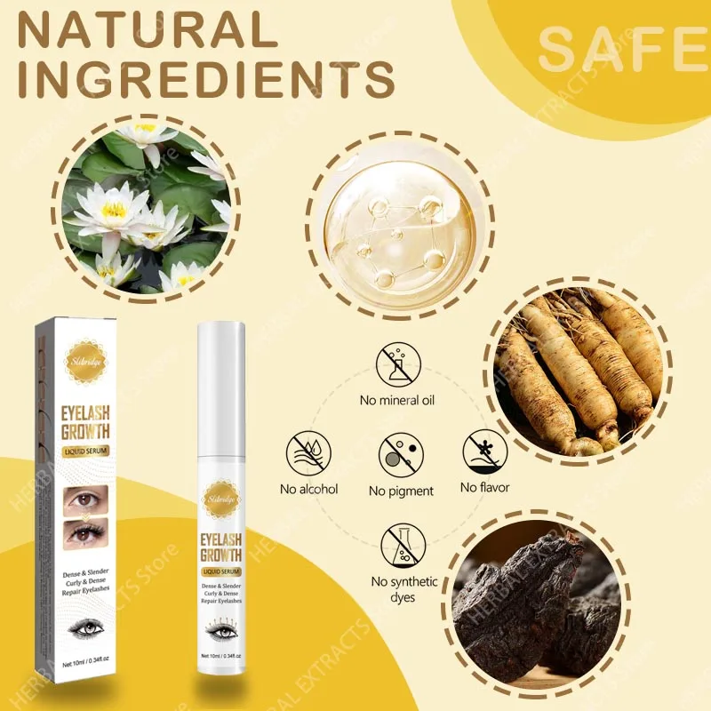 3-дневная сыворотка для быстрого роста ресниц улучшающая брови лифтинг удлинение