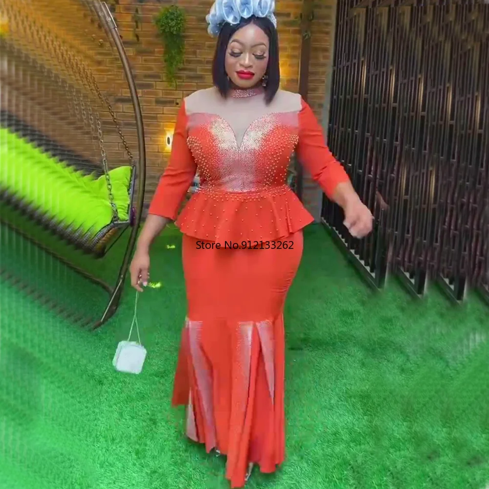 

African Dresses for Women Two Pieces Set Tops And Skirts Suits Dashiki Ankara Outfits Plus Size Turkey Wedding Party Dress 2023