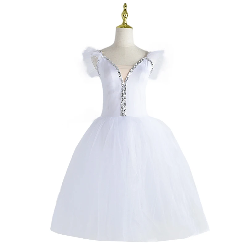 Балетная юбка-пачка женское платье длинное для девушек одежда выступлений юбки