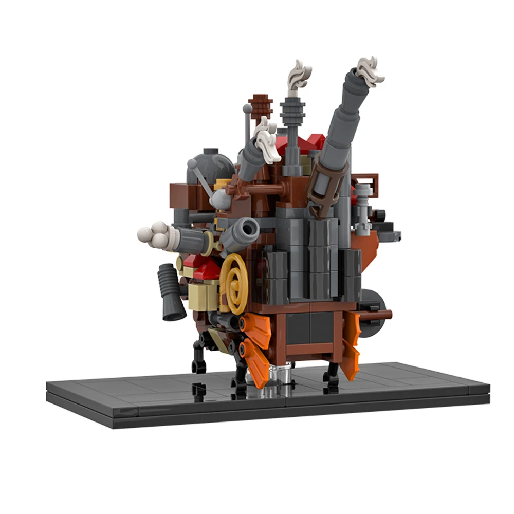 MOC Robot Soldier Monster Laputa Building Blocks Kit Castle in the Sky Character Mech Bricks Toys For Children Birthday Gifts images - 6