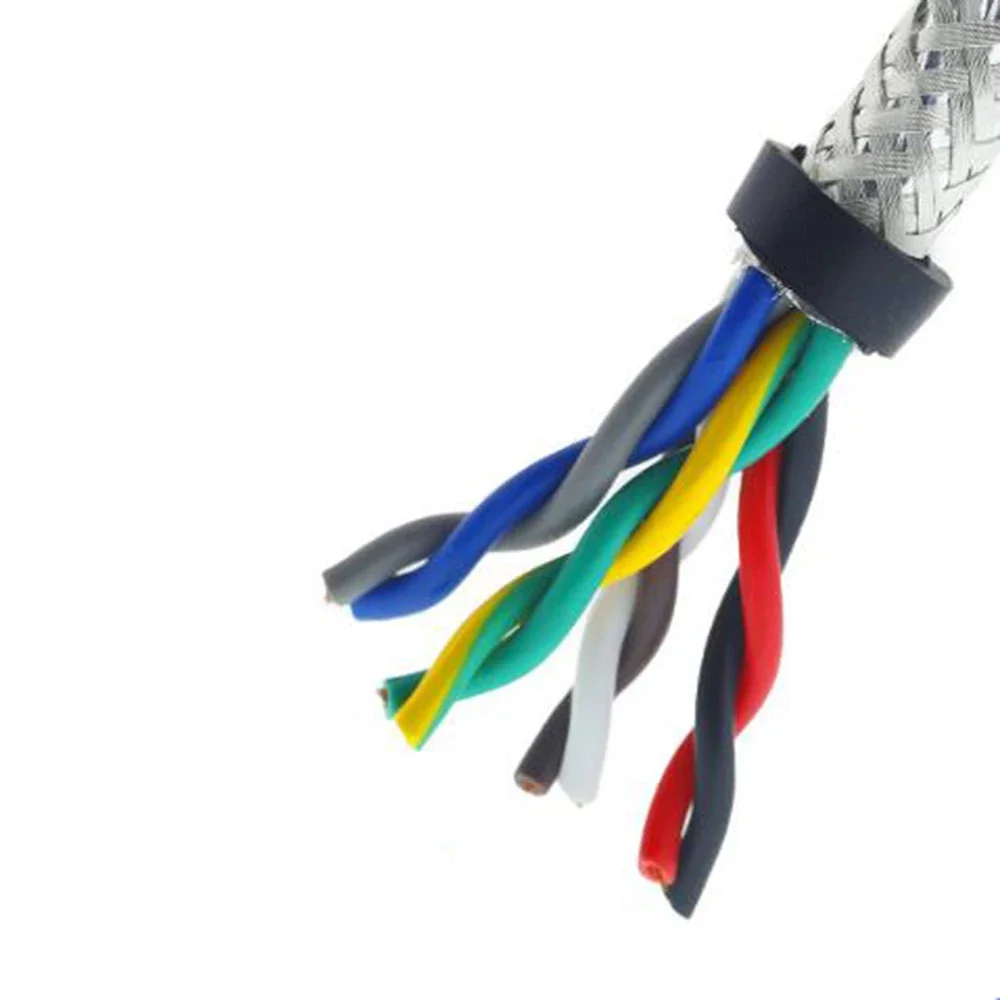 Коммуникационная линия из чистой меди 4-ядерная витая пара экранированный провод