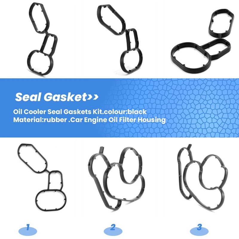 Прокладка корпуса масляного фильтра 11427508970 Для BMW E46 E60N E81 E82