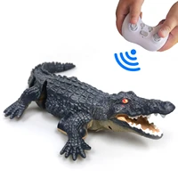 remote control boats crocodile shape 2 4 ghz rechargeable high simulation alligator boats electric floating ship toys for water