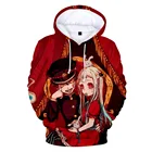 Лидер продаж, толстовка Hanako Kun с объемным рисунком на унитаз, для мужчин и женщин, весенне-осенняя мультяшная Детская толстовка для косплея, толстовки