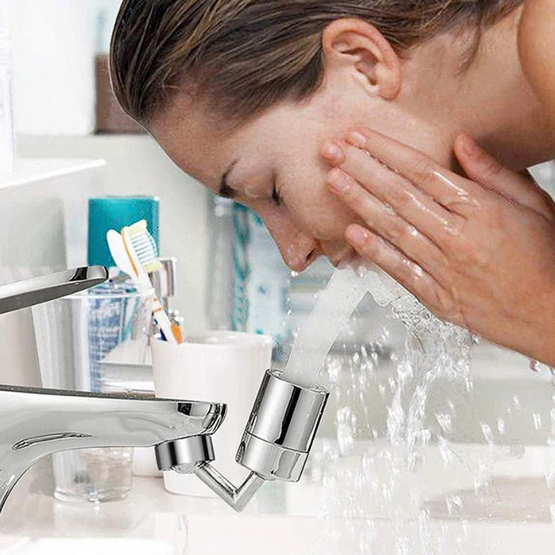 

720 Degree Rotatable Tap Aerator Universal Splash Filter Saving Faucet Sprayer Faucet Nozzle Head Bathroom Filter