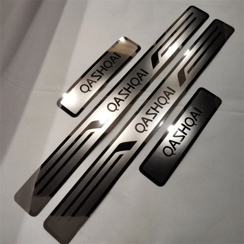 

for Nissan Qashqai J11 2014-2020 Car styling stainless steel Scuff Plate Door Sill cover protection Decorative qa1
