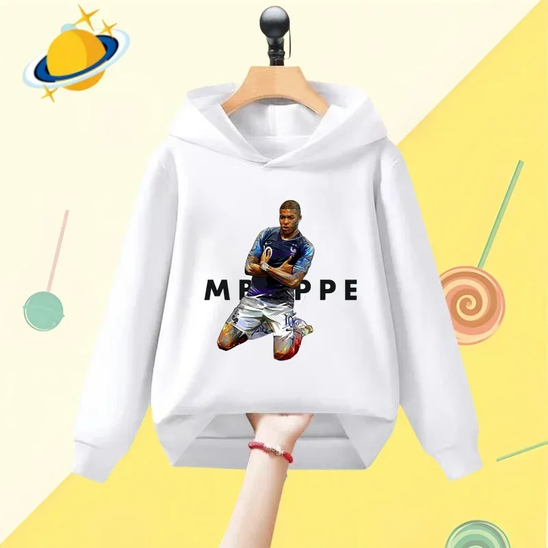 Детская толстовка унисекс с капюшоном Capuchion MBappe