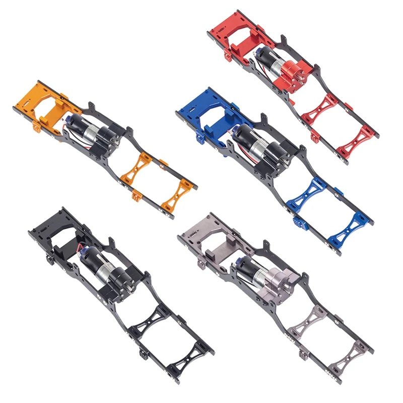 

1 Set Metal Frame For WPL C24 C14 4WD Off-Road Climbing Remote Control Model Car Upgraded MN90 MN9 Gold