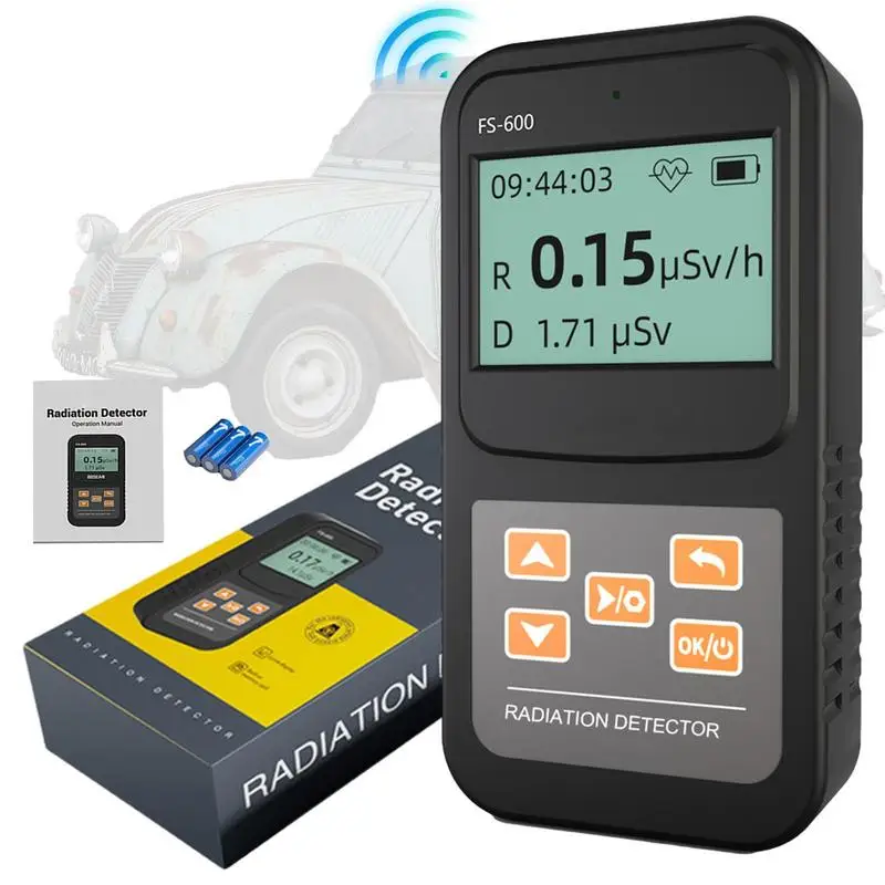 

Dosimeter Radiation Detector Large Screen Radioactive Detector Measuring Emissions Great Tester For Home Inspections Office