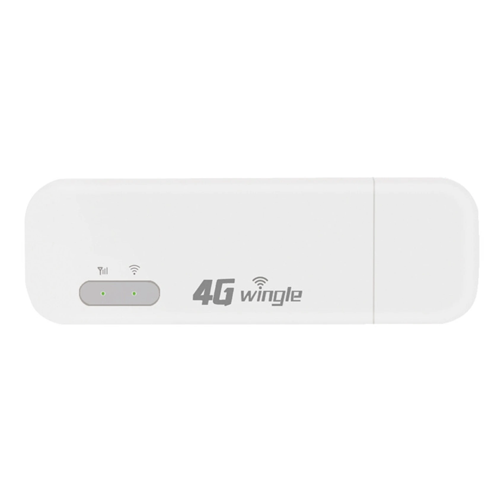 

4G WiFi Router USB Modem Mobile WiFi 150M USB WiFi Dongle for Wireless Hotspot with SIM Card Slot (White)