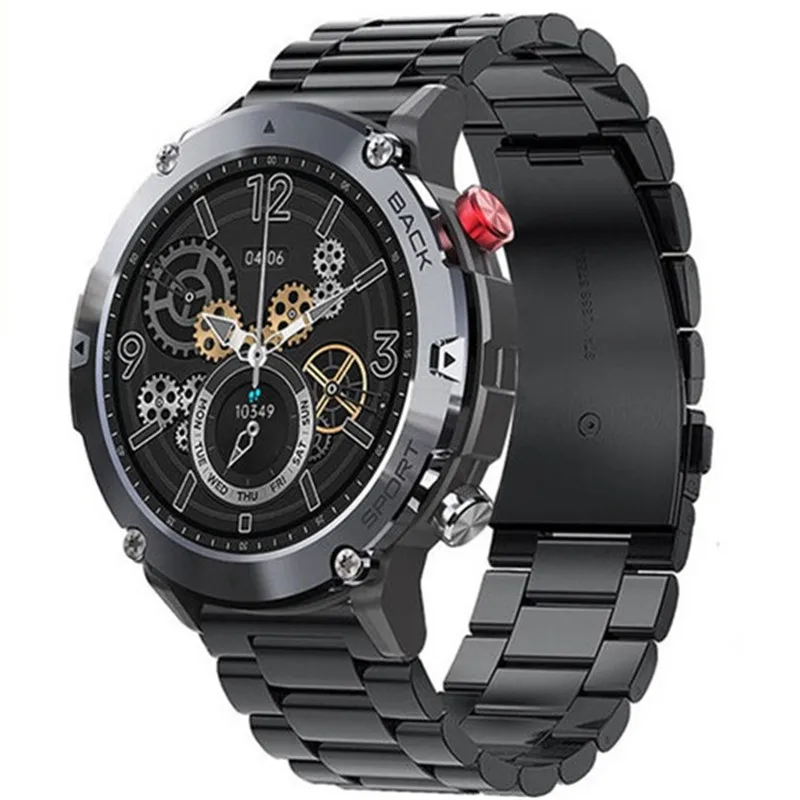 

Smart Watch C21 Men Voice Assistant BT Call Outdoor Wristwatch Sport Bracelet Heart Rate Sleep Monitor SmartWatch