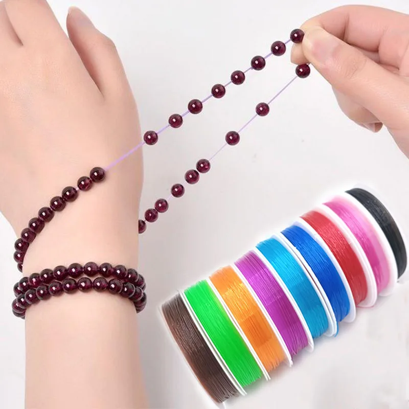 

Прочный эластичный шнур для бисероплетения, 0,5/0,6/0,7/0,8 мм