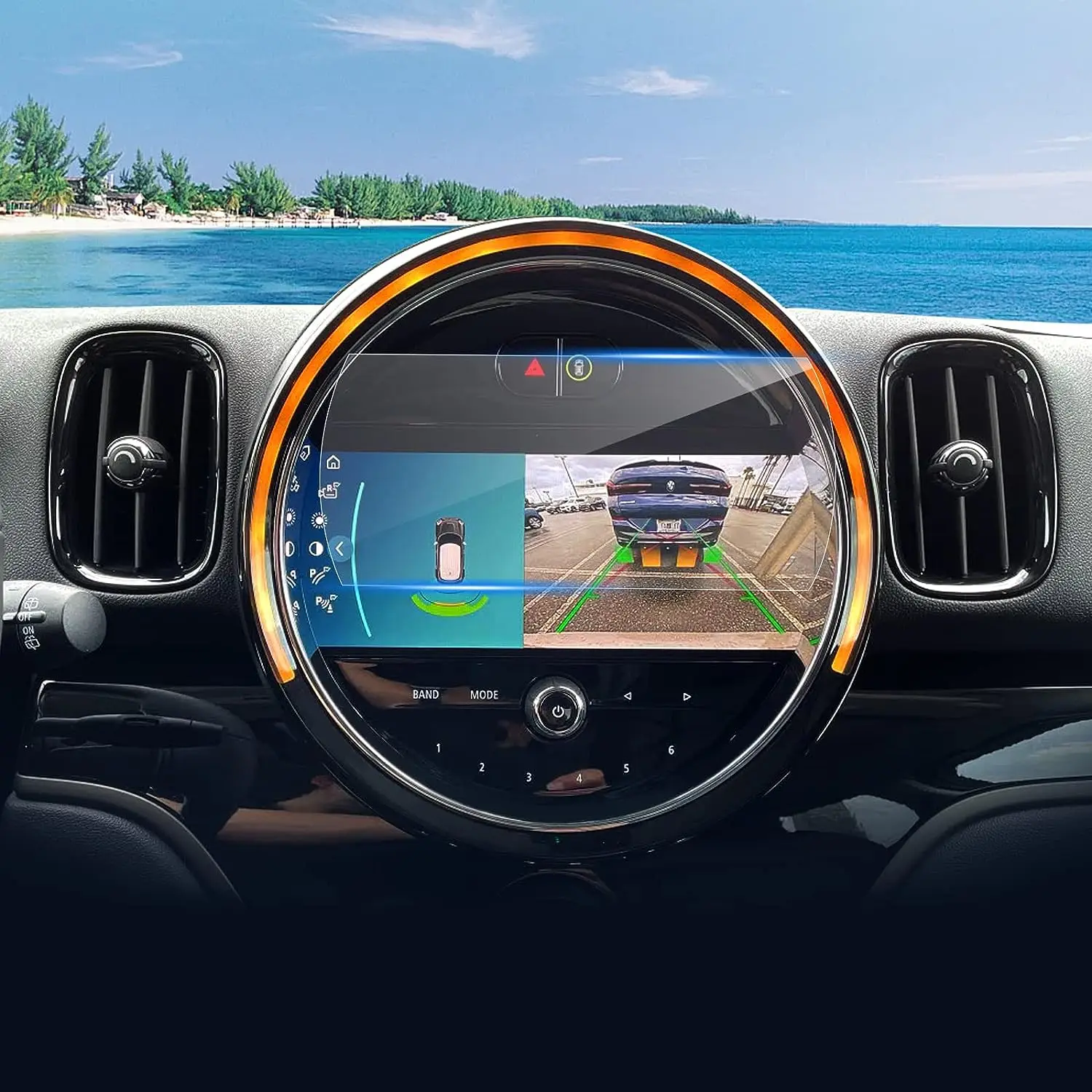 

Для Mini Cooper Clubman/Countryman защита для экрана, 2021 2023 электрическая жесткая поверхность 8,8 дюйма Сенсорная защита экрана из закаленного стекла