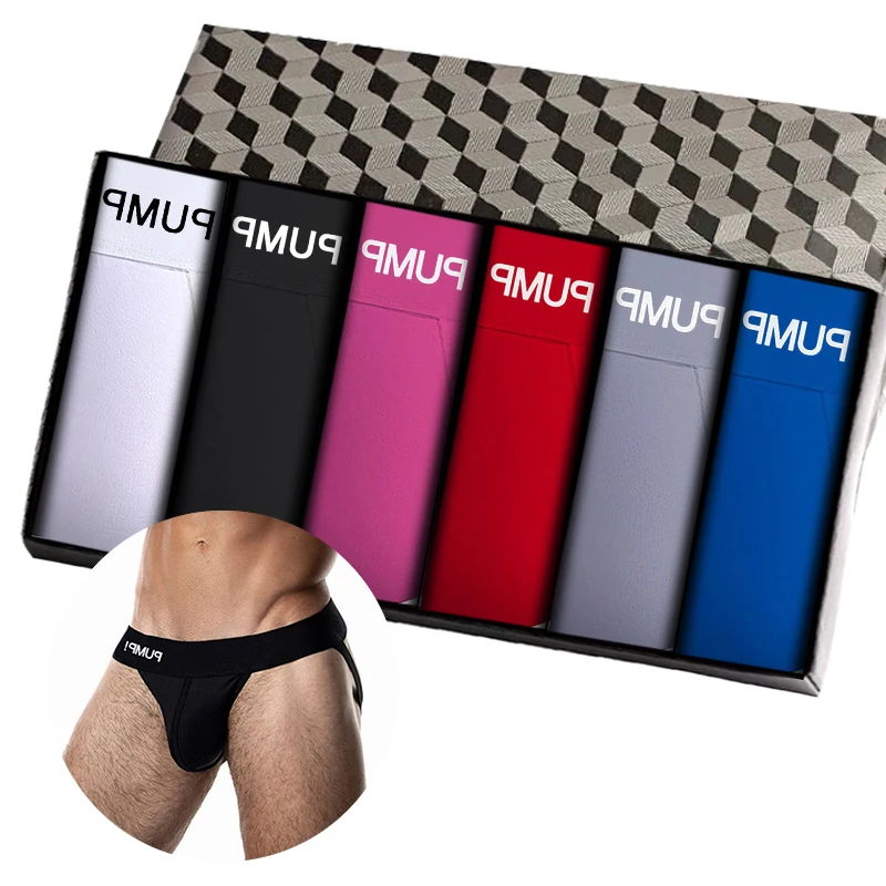 

Удобное сексуальное нижнее белье для геев, 6 шт., мужские трусы-джоки, новинка 2022, мужские стринги и G-стринги, мужские трусы, Танга