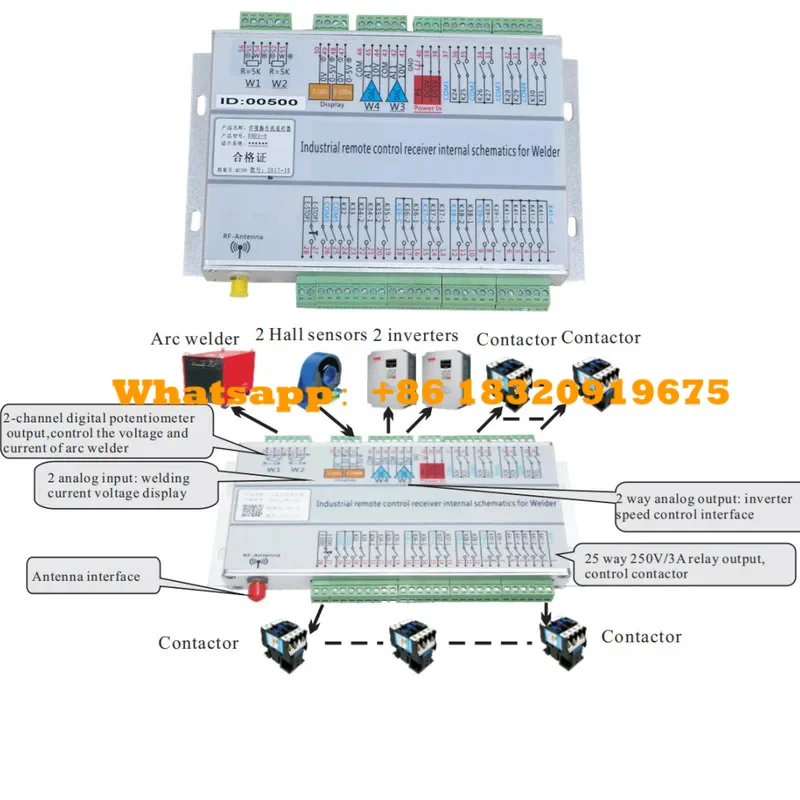 6-джойстик с ЧПУ телескопический двигатель промышленный пульт дистанционного