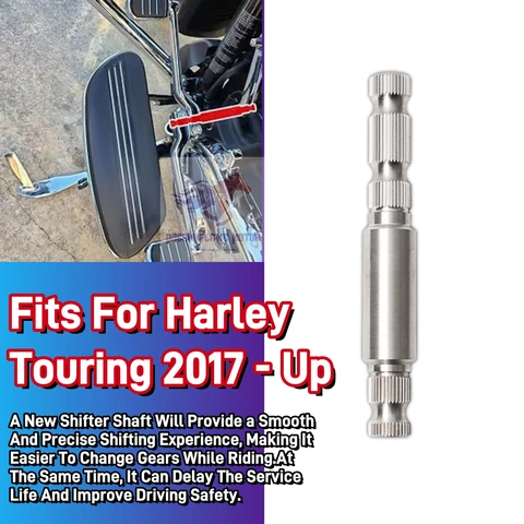 Harley Touring Road King CVO Electra Tri Street Glide FLHTK 2017-2024 Внутренний Рычаг Переключения Передач Из Нержавеющей Стали