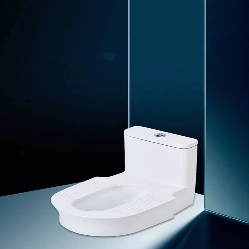 Квадратные унитазы модифицированный приседающий туалет керамический