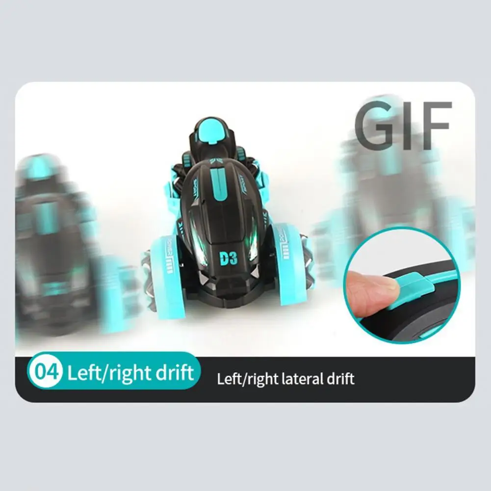 

Plastic Creative Cool Light Spray RC Car Lightweight RC Drift Car Eco-friendly for Children