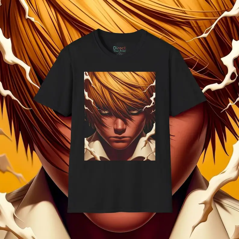 3D-футболка Death Note футболка премиум-качества с рисунком для любителей и