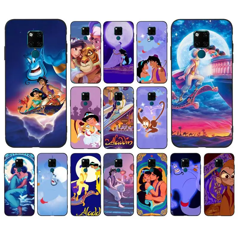 

Disney Aladdin Phone Case for Huawei Mate 20 10 9 40 30 lite pro X Nova 2 3i 7se