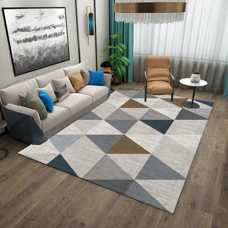 Nordic Carpet for Living Room Modern Home Bedroom Washable Large Carpets Non-slip Bath Mat Kids Bedside Rug Decoration |