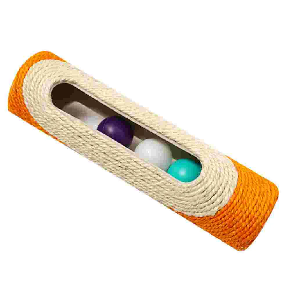 

Cat Scratchertoy Indoor Toys Kitten Rope Playposts Climbing Plaything Chaser Sisal Scratchers Pole Board Scratch Sound Track