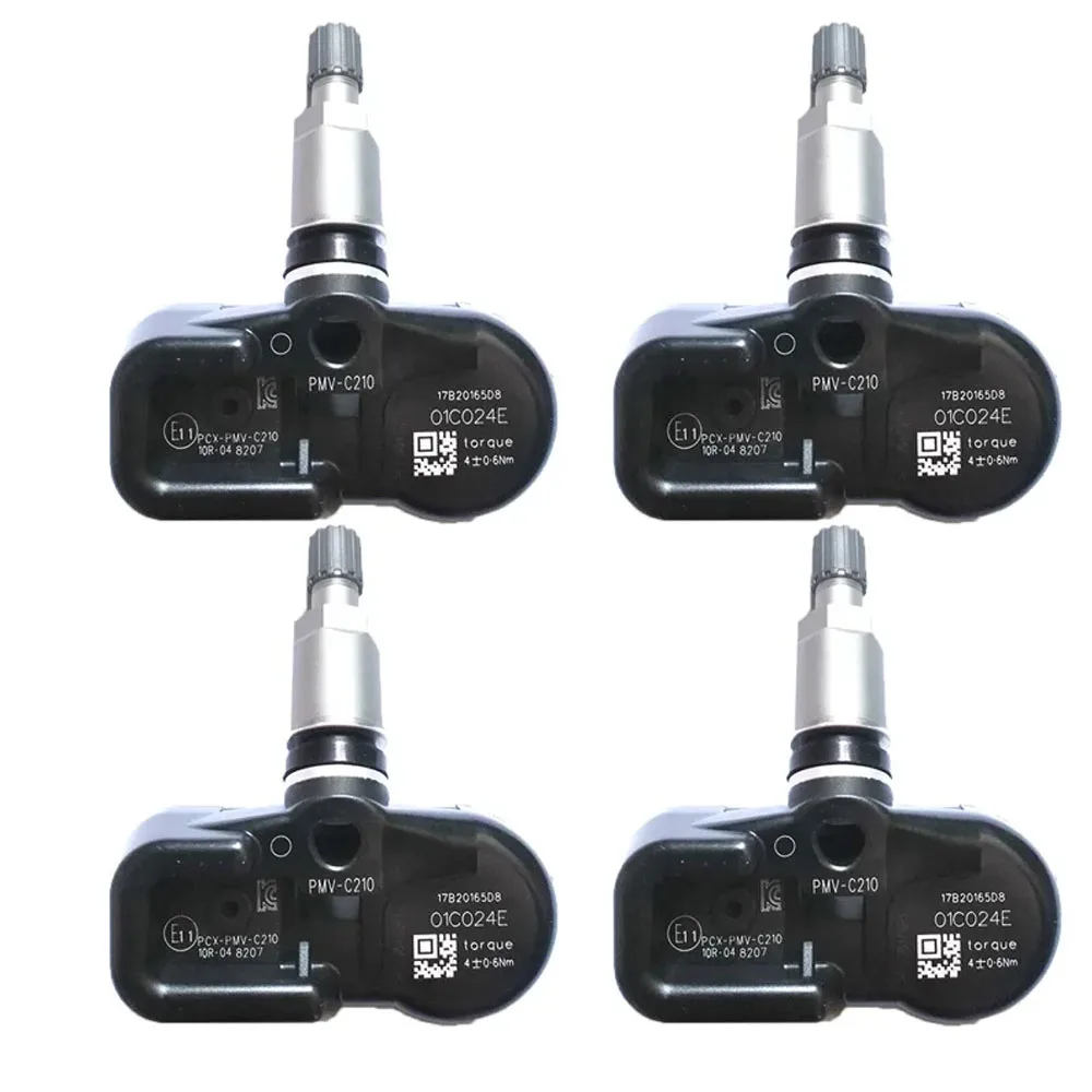 

4 шт. TMPS 433 МГц датчик давления в шинах 42607-02031 для Toyota Fortuner Corolla Yaris Verso 42607-30070 42607-02030 42607-42021