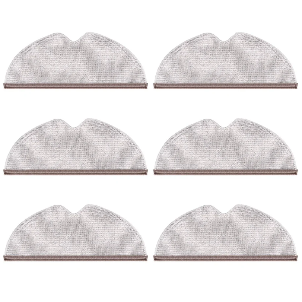 6 шт. тряпки для мытья полов с полным покрытием Xiaomi Roborock S5 S50 S51 S55 S6 MAXV MAX E25 E35