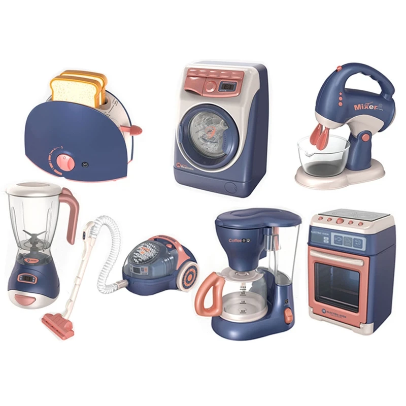 

Girls Simulation Appliance Kitchen Portable Educational Toys