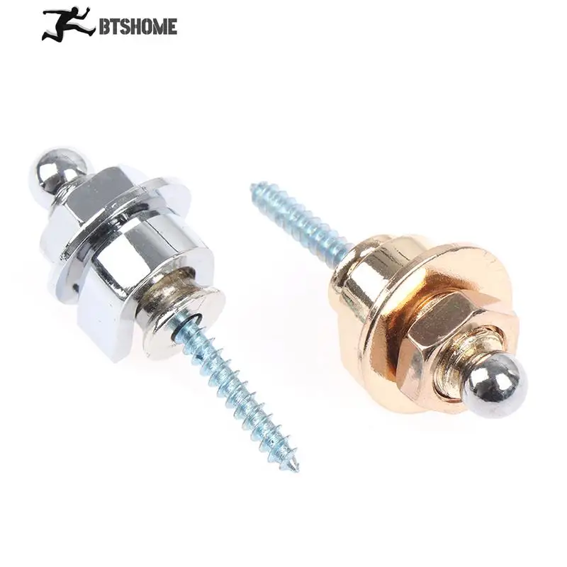 

Schaller Style Straplock Electric Acoustic Guitar Bass Strap Lock Button Hold Tight Easy Remove Screw For Acoustic