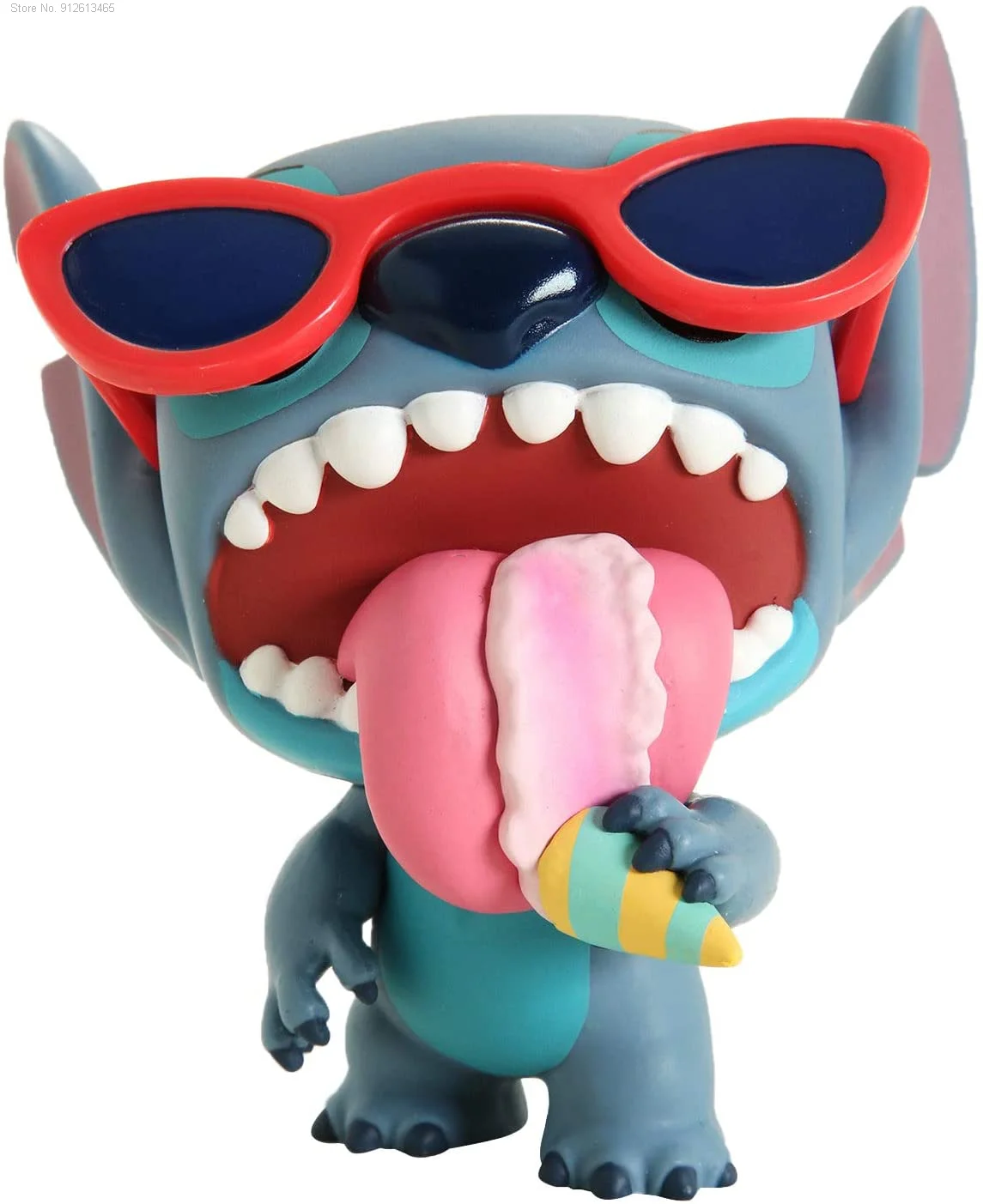 

Bandai Cartoon Hand Made Disney: Lilo & Stitch - Summer Stitch [Scented] Exclusive Vinyl Figure Dolls Toys