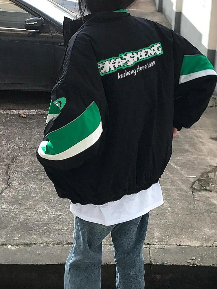 

Куртка Varsity Мужская Женская одежда бомбер ветровка мужские бейсбольные куртки унисекс ретро Топ коричневая верхняя одежда пальто женская о...