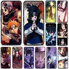 Чехол для телефона Xiaomi Redmi 9 9a 9c 8 k40 Note 9s 9 10 11 8 pro 7 11t 9t 8t, силиконовый чехол с рисунком аниме Наруто, Учиха, Саске