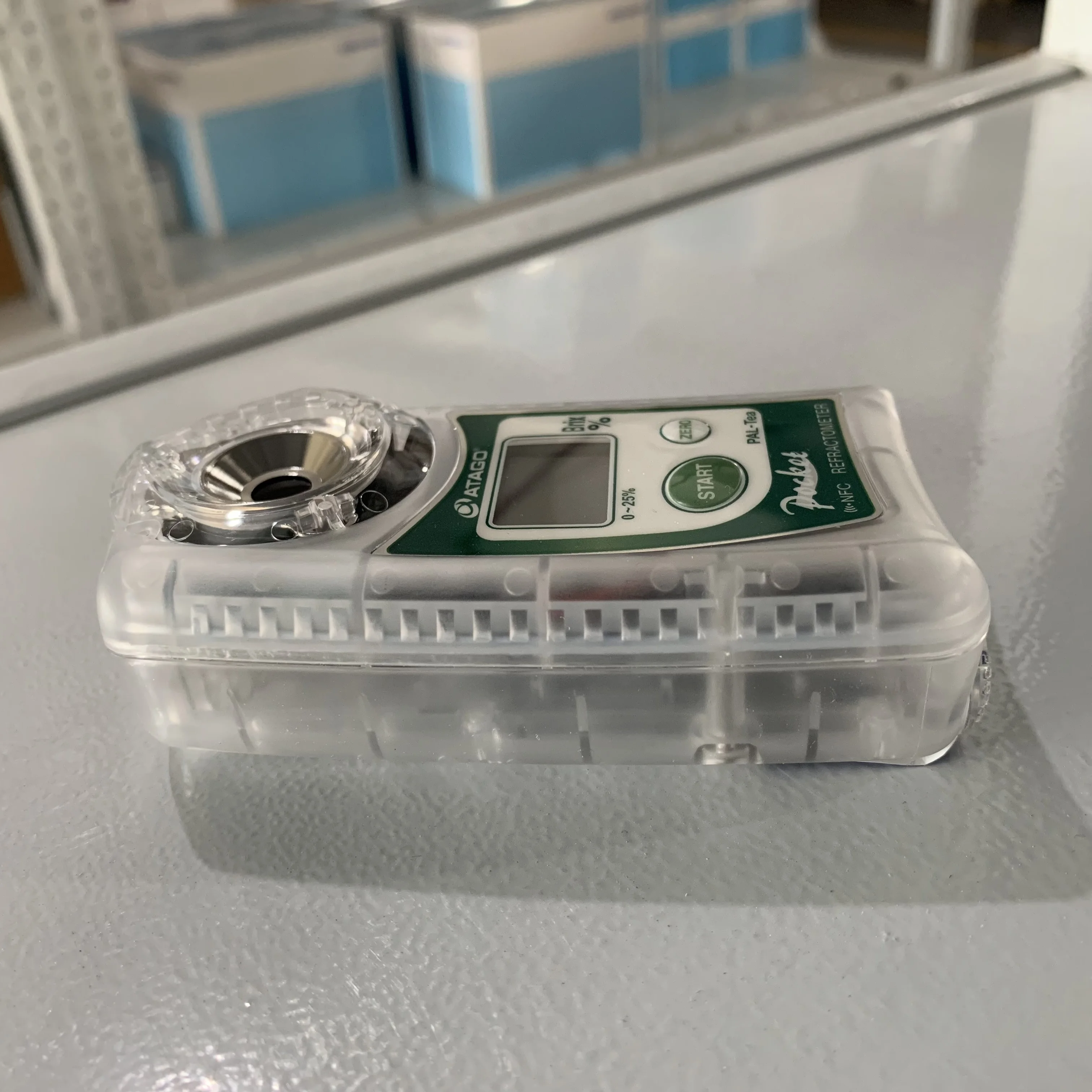 Автоматический Цифровой рефрактометр PAL-Tea карманный для чая напитков и образец