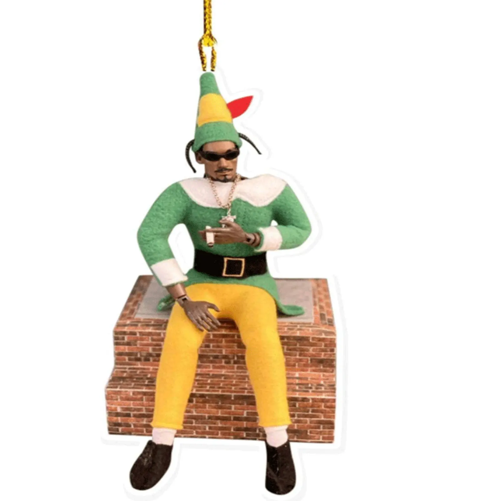 

Rapper Hangings Decorations Car Interior Acrylic Rapper Classic Posture Ornament Hip Hop Funny Rapper Mini Acrylic Ornaments For