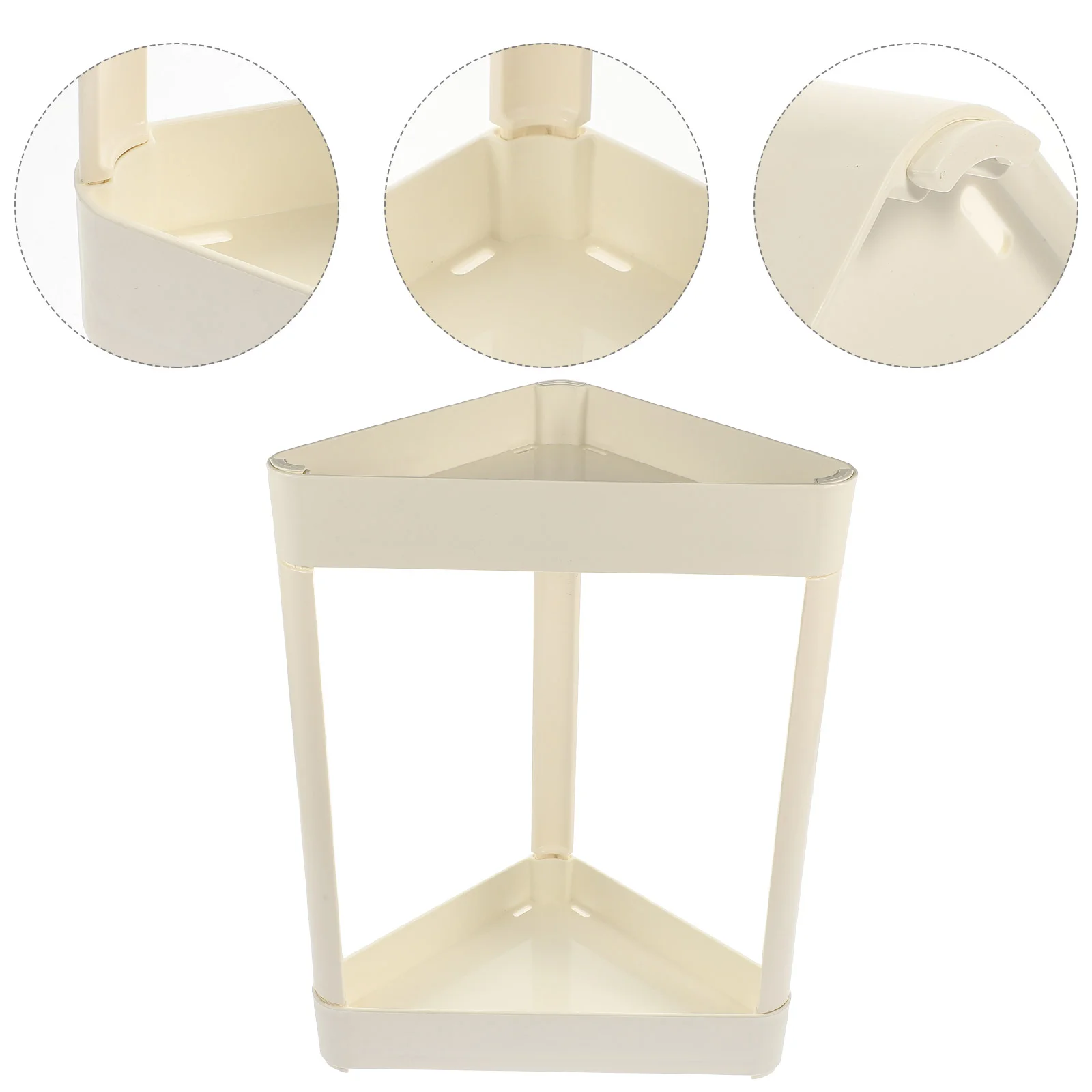 

2-Tier Bathroom Counter Organizer Corner Storage Shelf Bathroom Organizer Corner Shelf Rack
