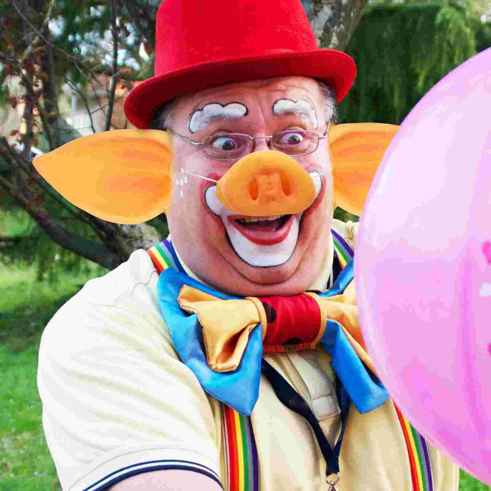 

Zhu Bajie Prom Propsationss Dress-up Nose Prop Snout Mask Emulsion Child Party