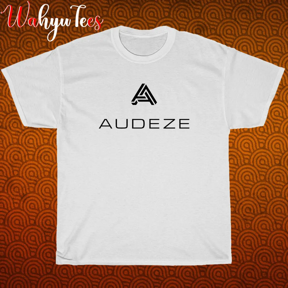 Новая футболка с логотипом Audeze Audio Sound Черная/темно-синяя/серая/белая размер S-5XL