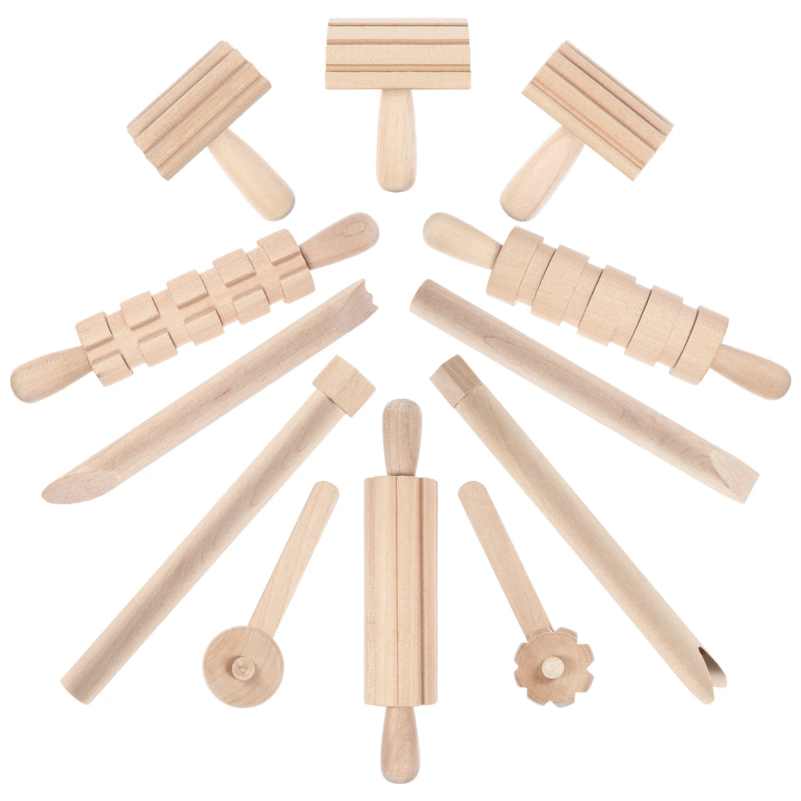 

Ролики для моделирования глины, 3d ролики для печенья, помадки, теста, древесины, волнистый узор, глина, Скалка, штамп, текстурированная деревянная ручка, керамика