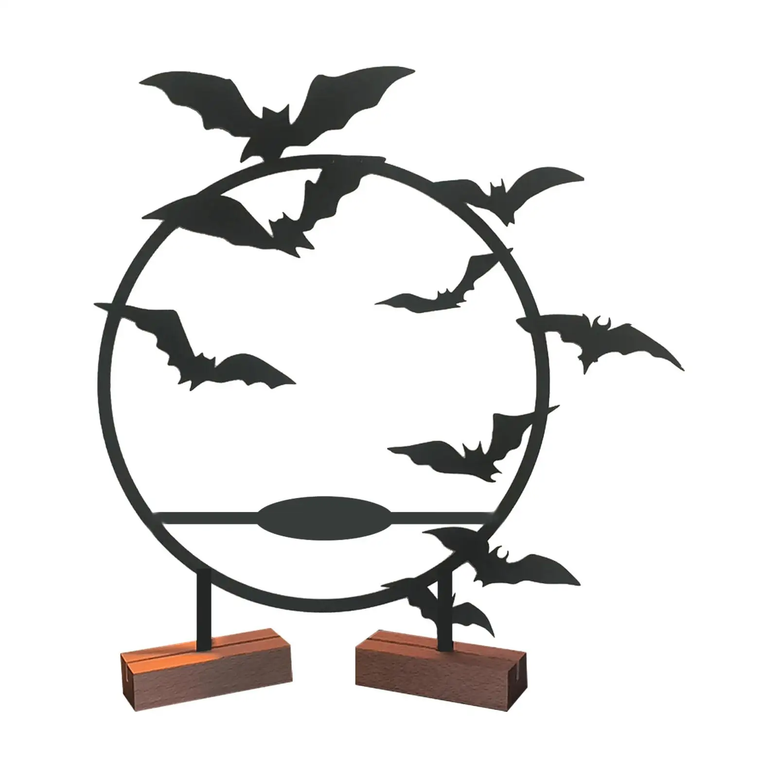 Подсвечник в виде летучей мыши Дом с привидениями Жуткий праздник Ужин