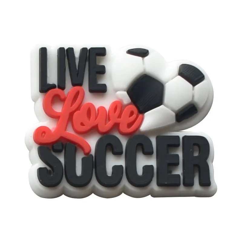 Wholesale Shoe Charms Decorations Fits for Crocs Accesorios 100 Pack Sports Boys Kids Women Christmas Gifts Birthday Party Pins