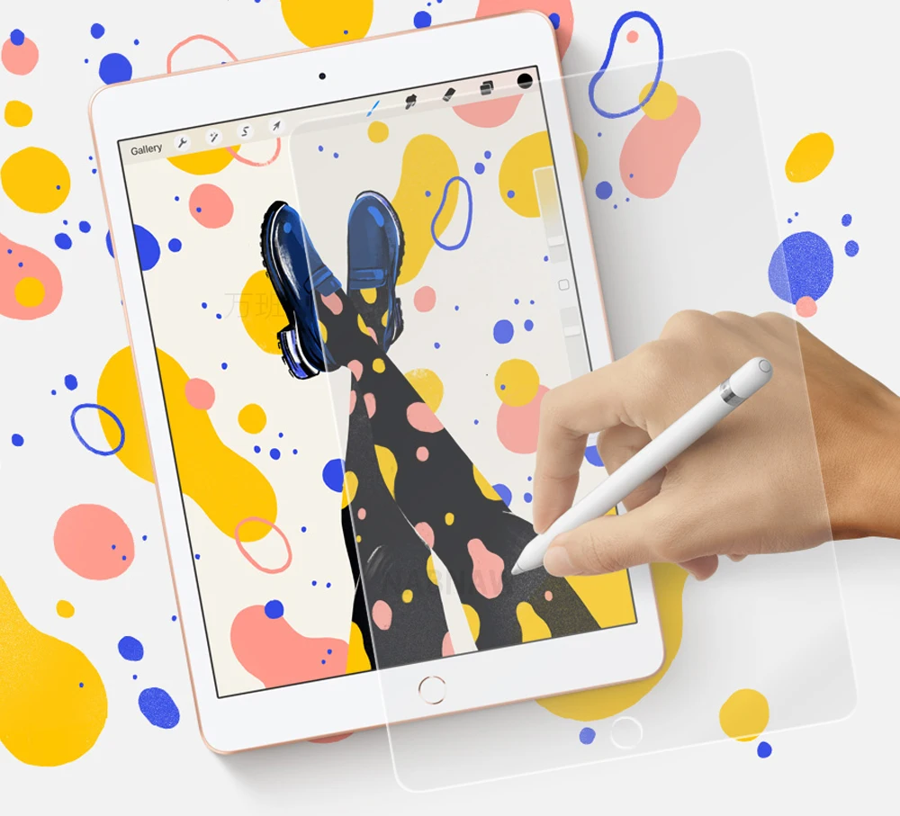 Для iPad 10 2 дюйма 2020 закаленное стекло Apple Новинка 8th 7th 2019 протектор экрана HD 9H