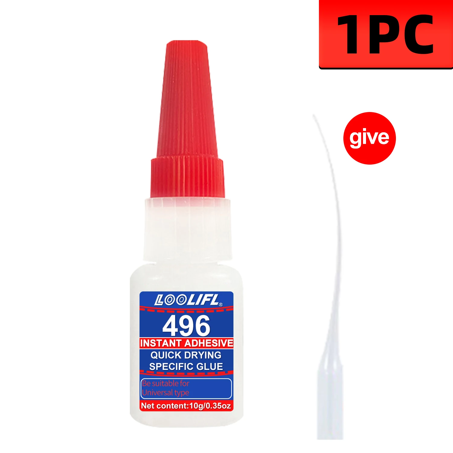 

Набор Суперклея LOOLIFL, 7 Шт., Высокопрочный Цианакрилатный Быстросохнущий Клей За 5 Секунд Для Металла, Дерева, Стекла, Кожи
